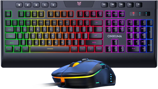 Onikuma G21 Gaming Keyboard and CW902 Gaming Mouse Combo -  for sale in Egypt from Games2Egypt