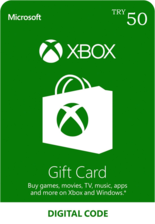 Xbox Live Gift Card 50 TRY Key - Turkey (94479)