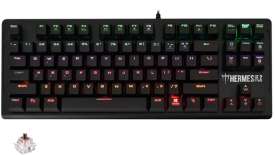 GAMDIAS HERMES E2 Gaming Mechanical Keyboard with Brown Switch (94480)