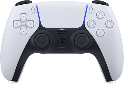 DualSense PS5 Controller - White -  for sale in Egypt from Games2Egypt