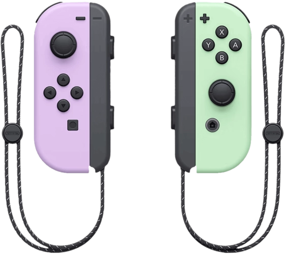 Nintendo Switch Joy-Con - Pastel Purple and Green