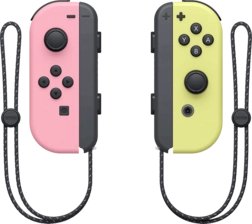 Nintendo Switch Joy-Con - Pastel Pink and Yellow -  for sale in Egypt from Games2Egypt