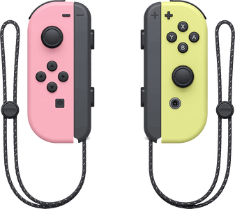 Nintendo Switch Joy-Con - Pastel Pink and Yellow -  for sale in Egypt from Games2Egypt