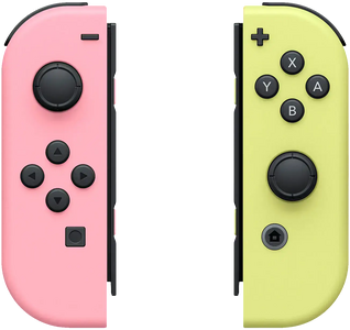 Nintendo Switch Joy-Con - Pastel Pink and Yellow  for sale in Egypt from Games2Egypt