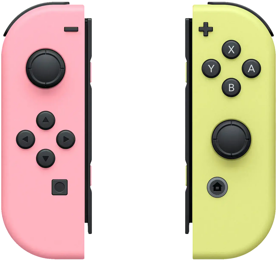 Nintendo Switch Joy-Con - Pastel Pink and Yellow – image 2
