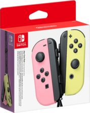 Nintendo Switch Joy-Con - Pastel Pink and Yellow