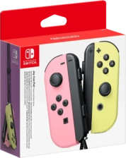 Nintendo Switch Joy-Con - Pastel Pink and Yellow