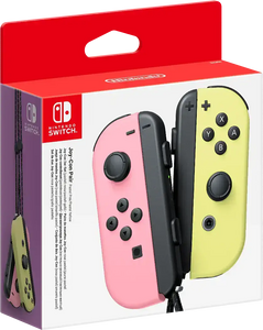 Nintendo Switch Joy-Con - Pastel Pink and Yellow  for sale in Egypt from Games2Egypt