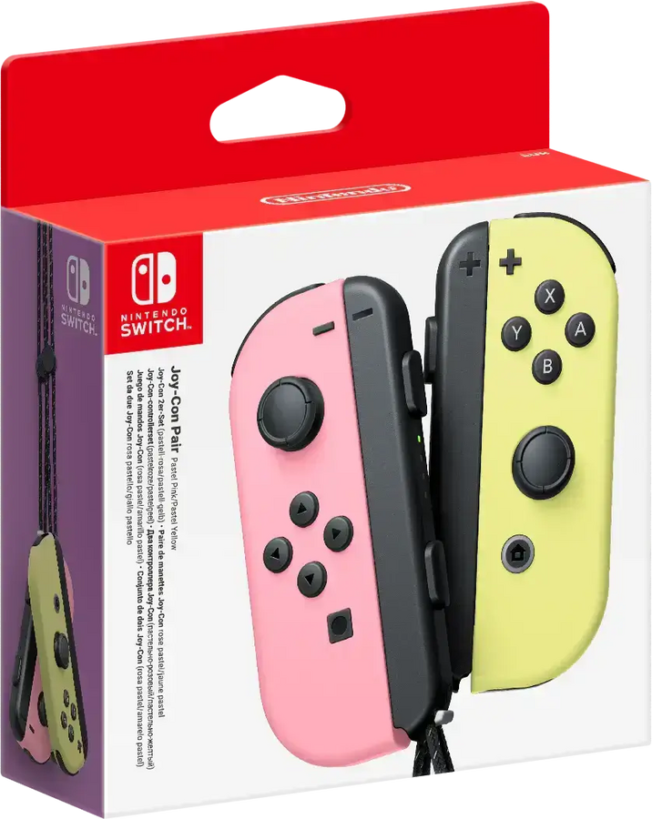 Nintendo Switch Joy-Con - Pastel Pink and Yellow – image 3