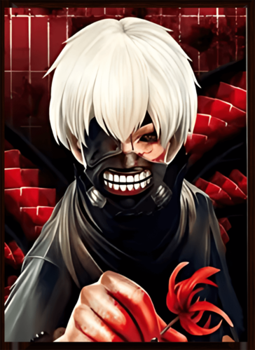 Tokyo Ghoul Anime 3D poster
