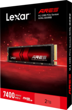 Lexar M.2 ARES Gen 4 NVMe 2TB SSD + Heatsink