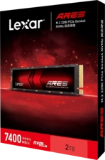 Lexar M.2 ARES Gen 4 NVMe 2TB SSD + Heatsink