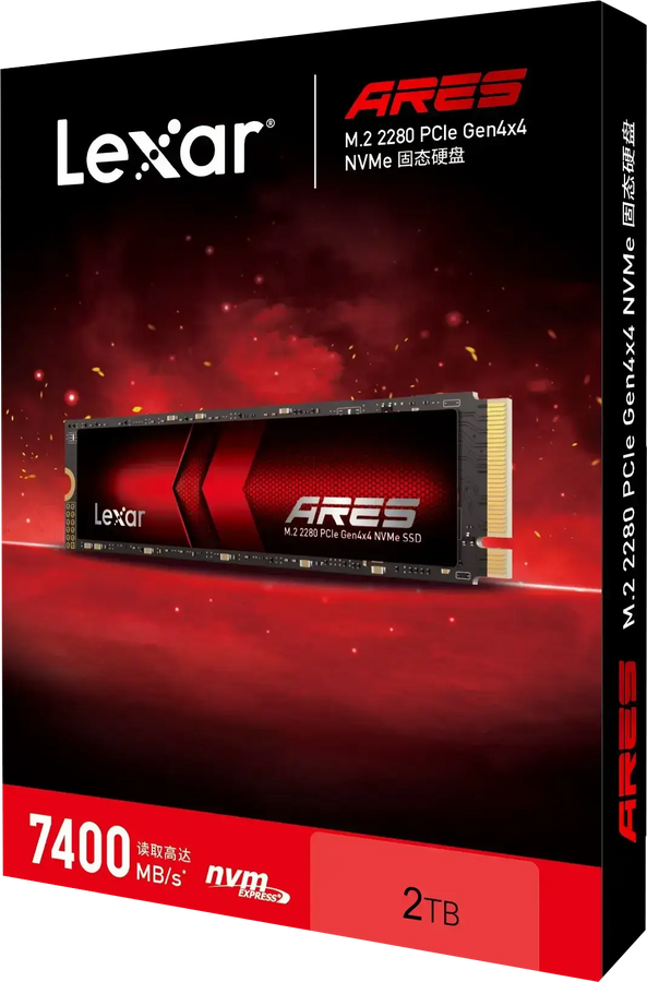 Lexar M.2 ARES Gen 4 NVMe 2TB SSD + Heatsink for PS5 – image 5