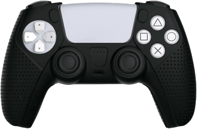  DOBE PS5 Dualsense Controller Silicone Case - Black 