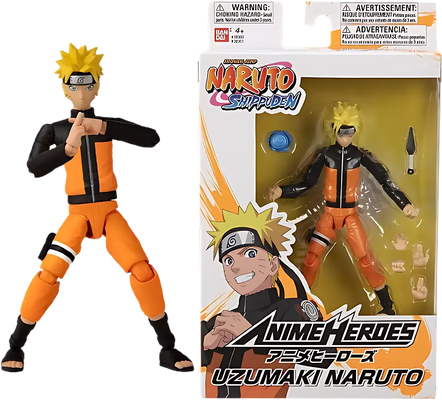 Bandai Namco Anime Naruto Uzumaki Naruto (Sage Mode) Action Figure - 15 cm