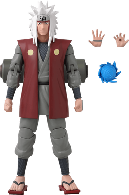 Bandai Namco Anime Naruto Jiraiya Of The Sannin Action Figure - 17cm
