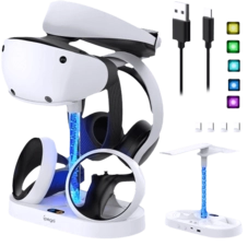 iPega Dual Charging Stand with RGB Light Column for PSVR2 