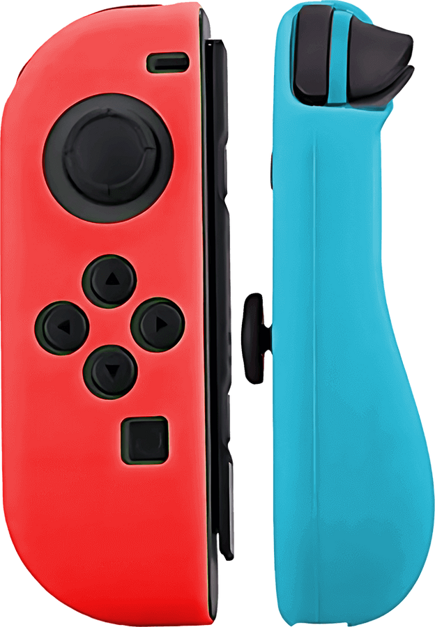 Nintendo Switch Joy-Con Cover Case - Red and Blue