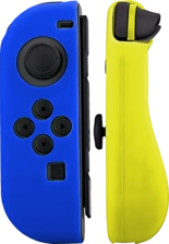 Nintendo Switch Joy-Con Cover Case - Blue and Yellow -  for sale in Egypt from Games2Egypt