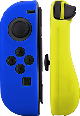 Nintendo Switch Joy-Con Cover Case - Blue and Yellow