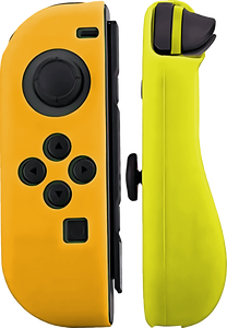 Nintendo Switch Joy-Con Cover Case - Yellow and Orange -  for sale in Egypt from Games2Egypt