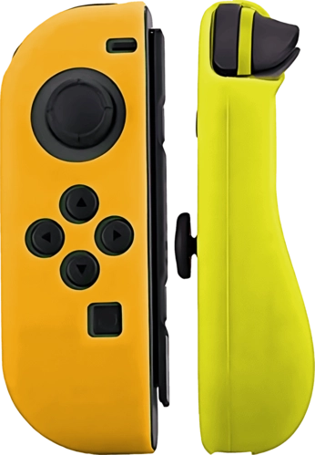 Nintendo Switch Joy-Con Cover Case - Yellow and Orange