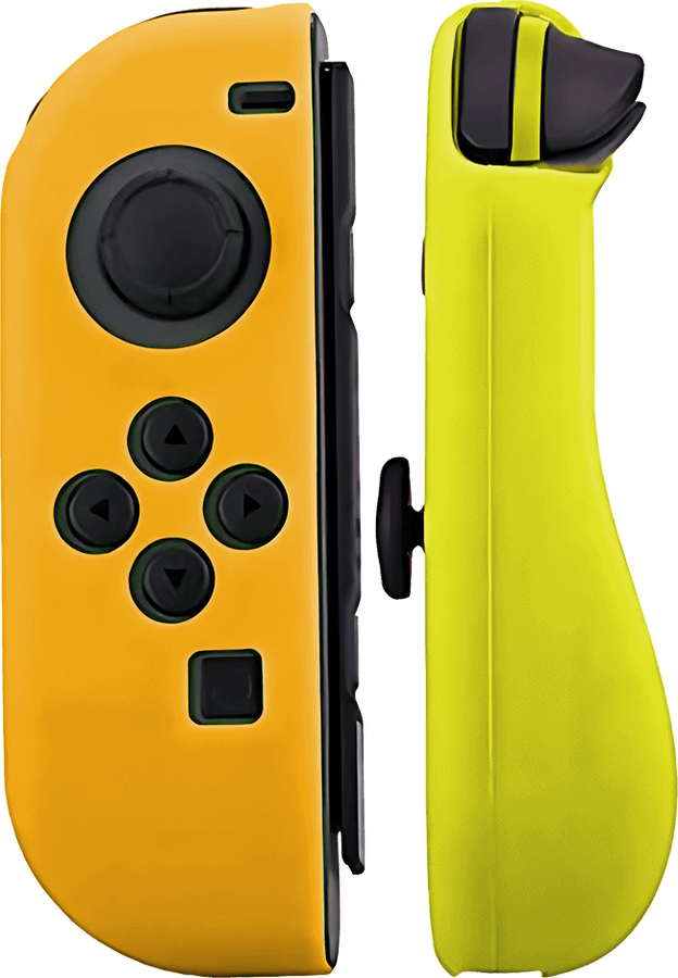 Nintendo Switch Joy-Con Cover Case - Yellow and Orange