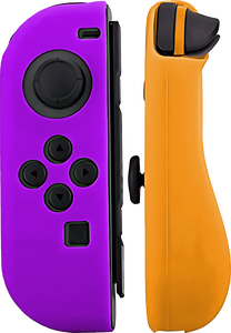 Nintendo Switch Joy-Con Cover Case - Purple and Orange -  for sale in Egypt from Games2Egypt