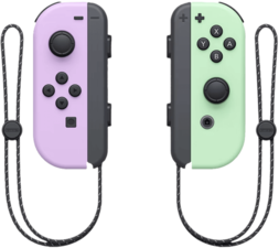 Nintendo Switch Joy-Con - Pastel Purple and Green - Used