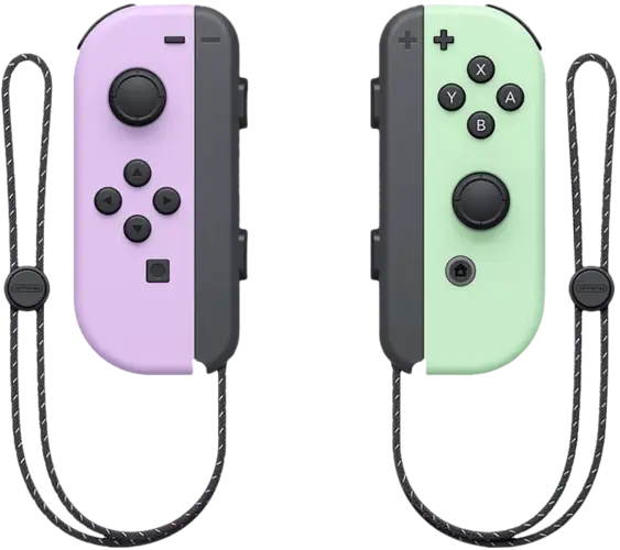 Nintendo Switch Joy-Con - Pastel Purple and Green - Used
