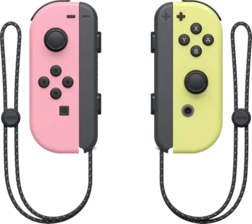 Nintendo Switch Joy-Con - Pastel Pink and Yellow - Used