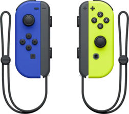 Nintendo Switch Joy-Con - Blue and Neon Yellow - Used