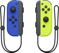 Nintendo Switch Joy-Con - Blue and Neon Yellow - Used