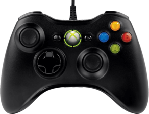Xbox 360 Wired Controller - Black - Used