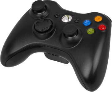 Xbox 360 Wireless Controller - Black - Used  for sale in Egypt from Games2Egypt