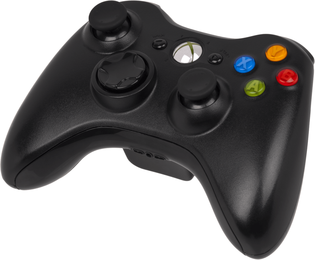 Xbox 360 Wireless Controller - Black - Used – image 2