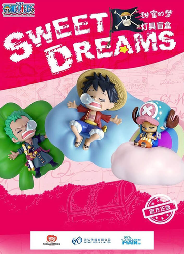 One Piece Sweet Dreams Night Light Blind Box (Assorted 1 Light Figure)