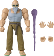 Bandai Namco Anime: Dragon Ball - Muten Roshi Action Figure (Lord of the Turtles) - 17cm