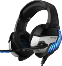 Onikuma Wired K5 Pro Gaming Headset - Blue