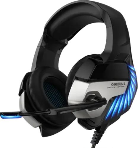 Onikuma Wired K5 Pro Gaming Headset - Blue