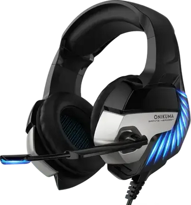 Onikuma Wired K5 Pro Gaming Headset - Blue