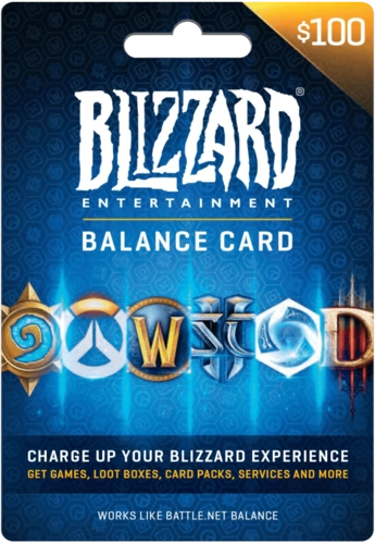 Blizzard gift card $100 USA