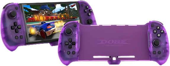 Dobe EGGSHELL II Nintendo Switch Joy-Con Controller - Purple (95116)