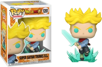 Funko Pop! Anime: Dragon Ball - Super Saiyan Trunks with Sword