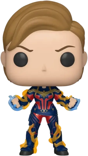 Funko Pop! Heroes: Marvel Avengers Endgame - Captain Marvel W/New Hair