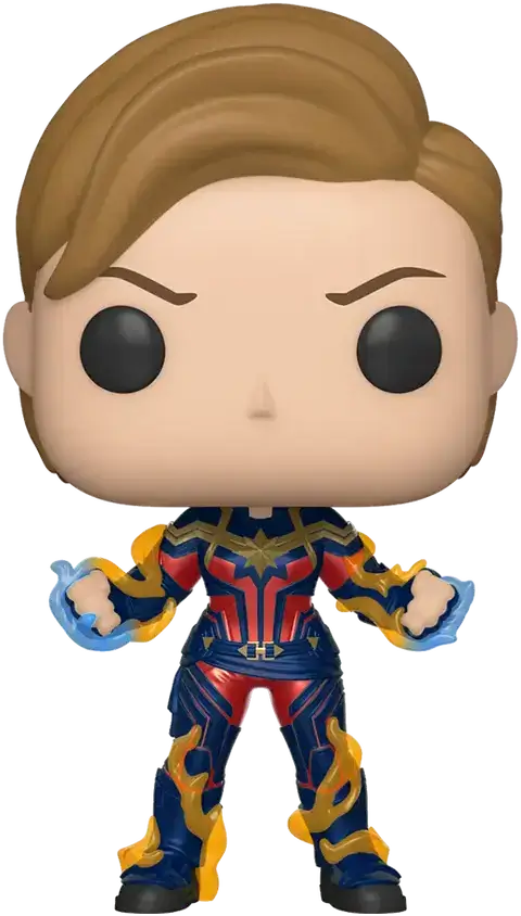 Funko Pop! Heroes: Marvel Avengers Endgame - Captain Marvel W/New Hair