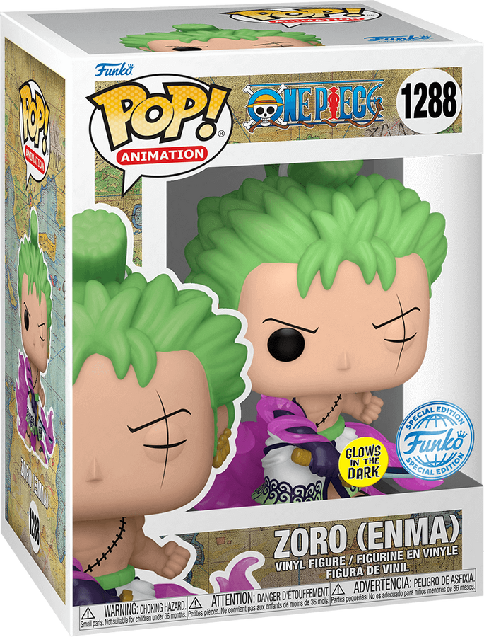Funko Pop! Anime: One Piece - Roronoa Zoro with Enma (GW)(Exc) – image 2