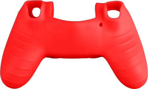 Dobe Silicone Cover Case for PS4 DualShock Controller with Analog Grips - Red  for sale in Egypt from Games2Egypt