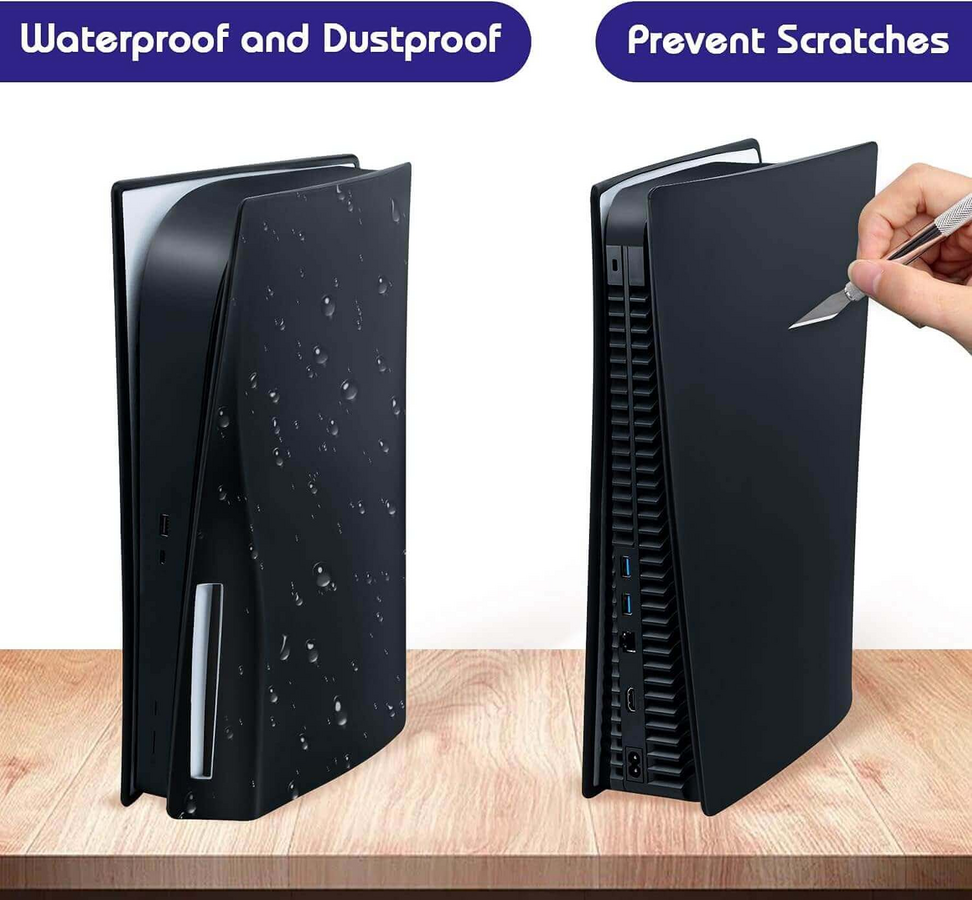 Silicone Case Cover for PS5 Console - Black – image 7
