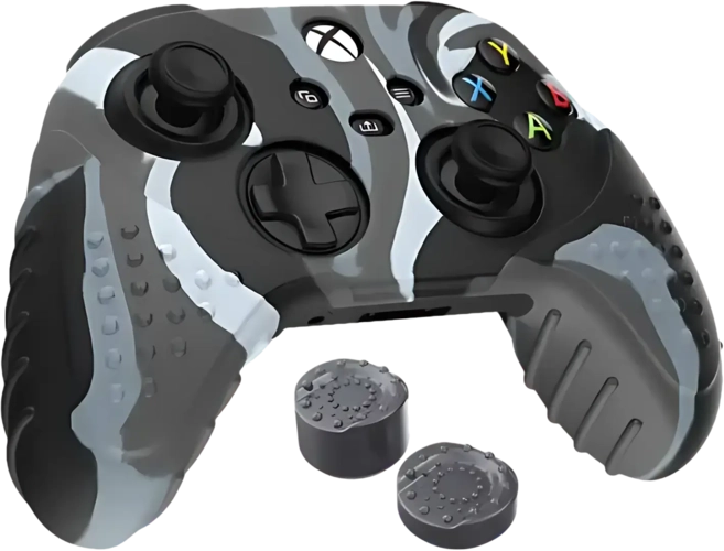 SPARK FOX XBOX SERIS Silicone Grip Pack FPS Edition - Camoflage Grey 